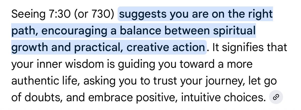 two songs with 7:30 mentioned

angel numbers 730 suggests you are on the right path