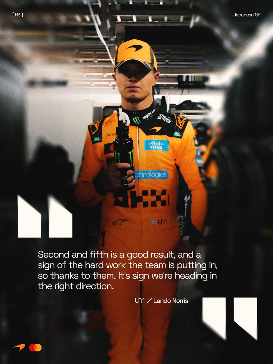McLaren Mastercard Formula 1 Team tweet media