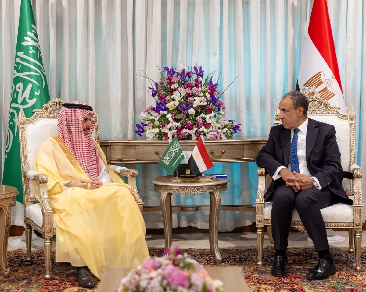 وزيرا الخارجية السعودي والمصري يتبادلان وجهات النظر على هامش الاجتماع الرباعي في إسلام آباد