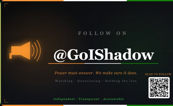 Government of India Shadow tweet media