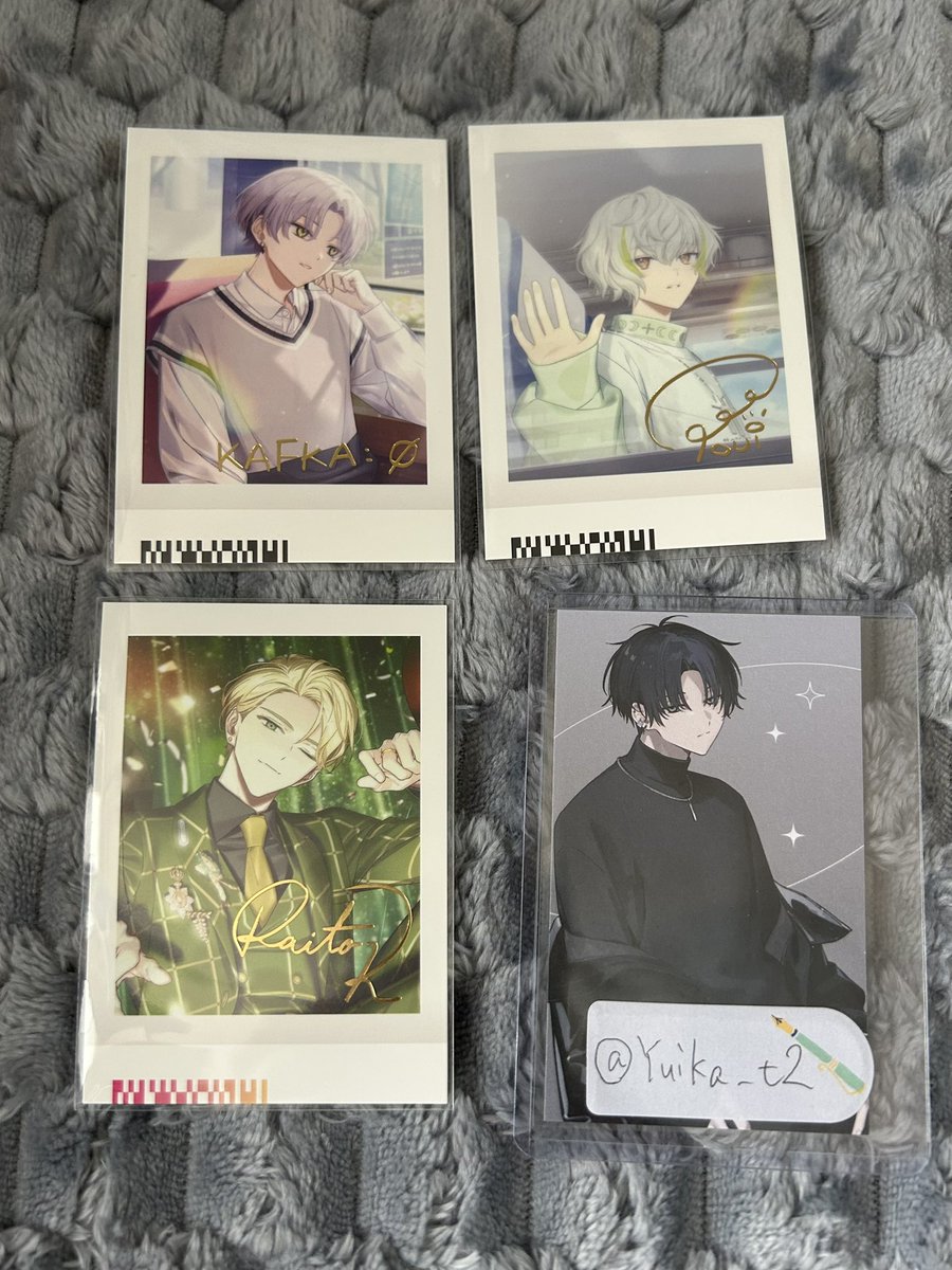 Yuika_t2's tweet photo. 【交換・譲渡】18TRIP エイトリ ぱしゃこれ vol.3

譲）
⭐️箔
可不可、來人、糖衣

⭐️N
◎可不可、季肋、●七基、宗氏、●潮、太緒、琉衣、夜鷹、◯子タろ

求）
⭐️3枚目に詳細記載
箔：添、練牙
N：添、練牙＞來人＞千弥
無印は90円/枚(+送料)にて譲渡可

4/4横浜手渡し、固定手渡し、郵送代 https://t.co/acvkXpY3ox