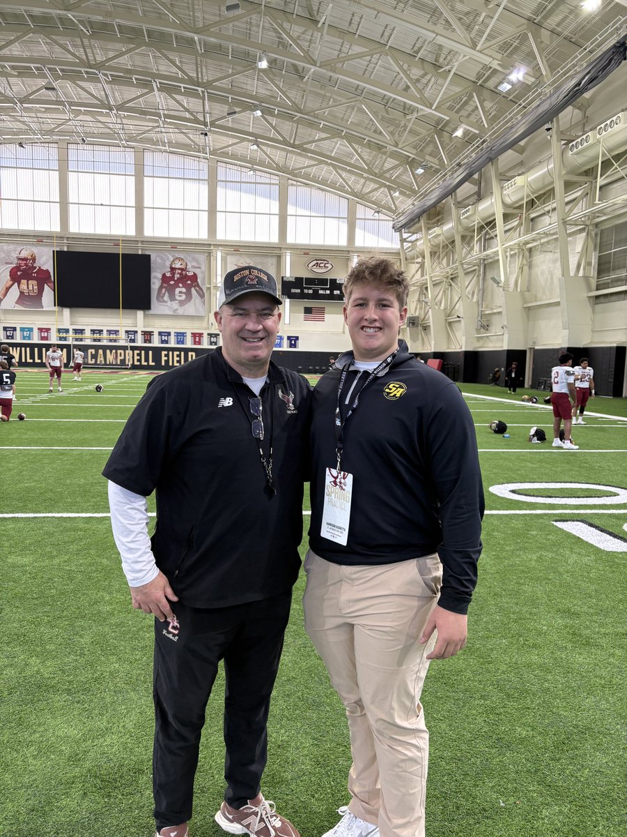 HarrisonKash86's tweet photo. Great day @BCFootball! Thank you for the opportunity to meet incredible players and coaches. Go Eagles!
@StAnthonysFB @LIEliteFootball @FBUcamp @UANextFootball @youareathlete https://t.co/TCeWlO21NH