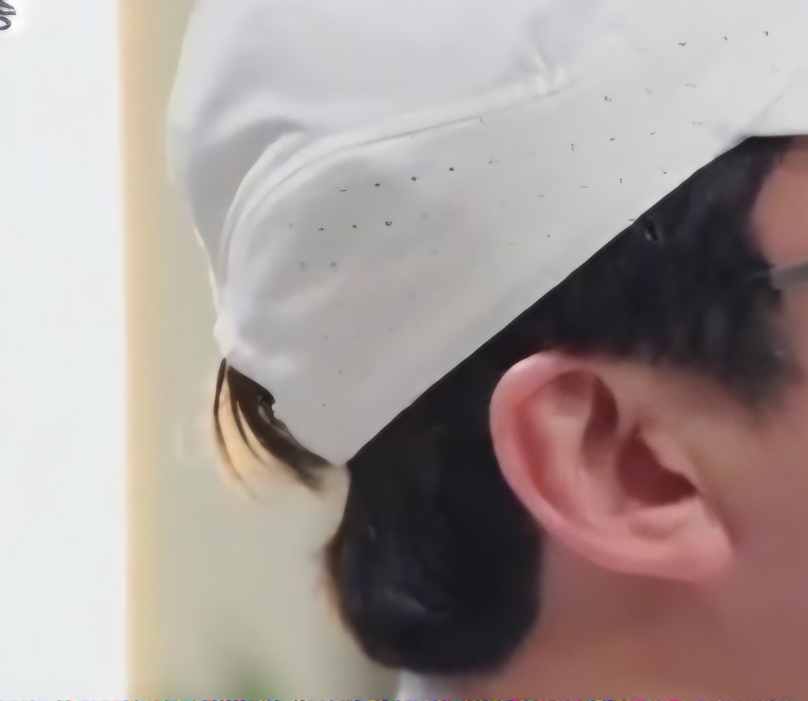 뒷머리 뿅 나온거 너무 귀여움...🩷🤓