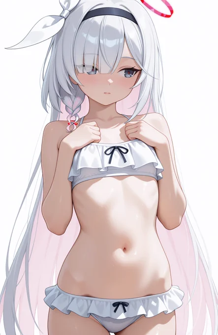 セパレートの水着も可愛いと思うプラナ No nudity, no suggestive intent. Plana This illustration was created with safe and healthy art in mind. #ブルアカ #BlueArchive