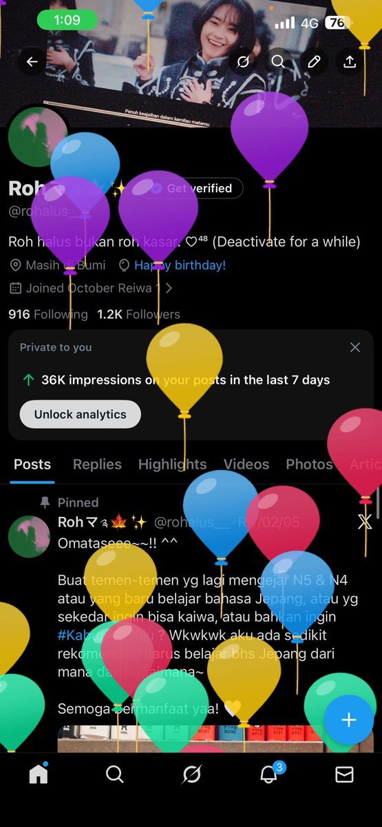 Rohマ༉🍁✨ tweet media