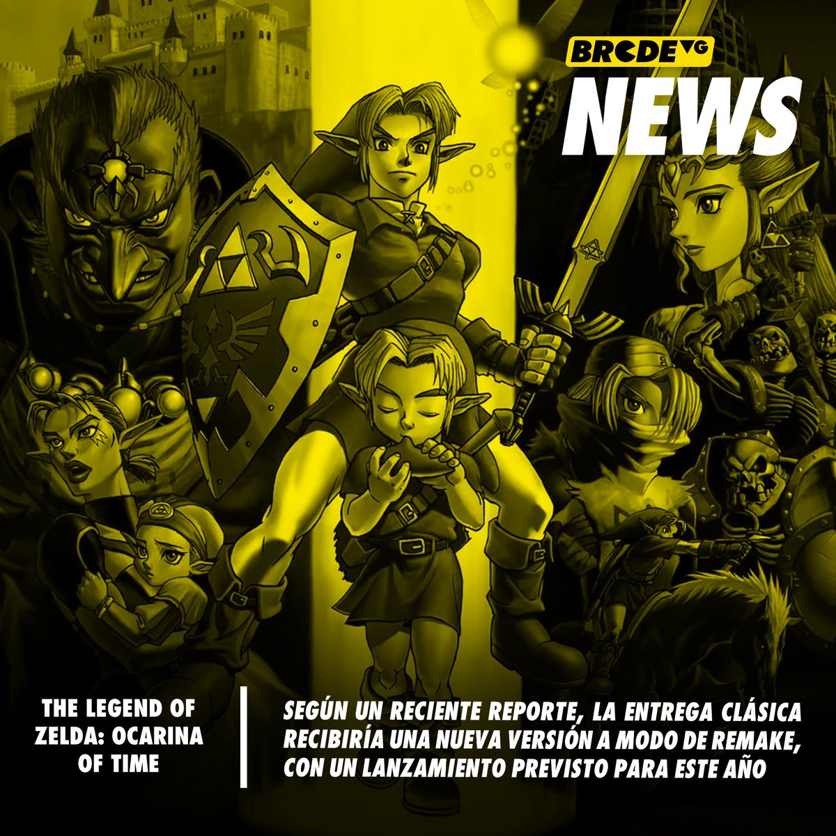 BRCDEvg's tweet image. 🗡️ TLOZ: Ocarina of Time tendría un remake para Nintendo Switch 2 en 2026, según el insider NateTheHate.

📅 Apuntaría a finales de año y sería un remake completo. Podría revelarse en verano durante un #NintendoDirect.