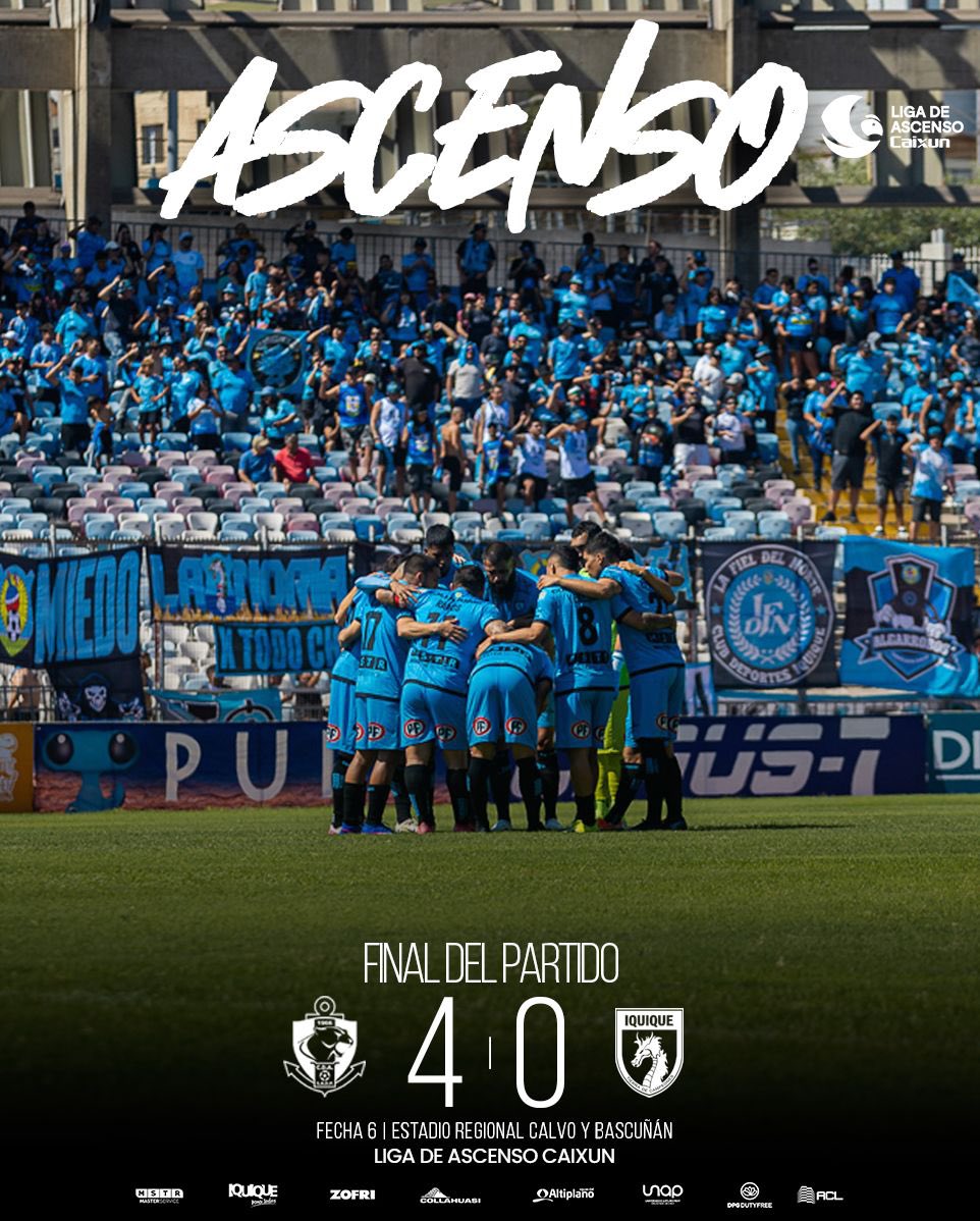 ClubDIquique's tweet photo. Final del partido.

Caímos por 4-0 ante Deportes Antofagasta por la fecha 6 del #AscensoCaixun

#VamosDragones 🐲 https://t.co/HLWuSHxYwf