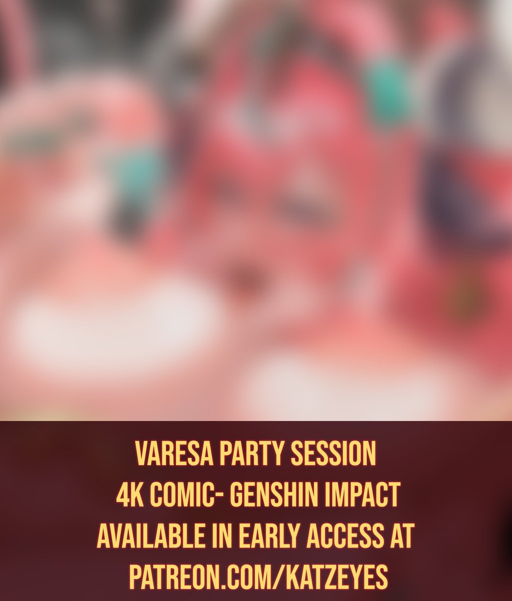 ✦ Varesa Party Session 4K Comic ✦  
Available in early access (link in my bio)