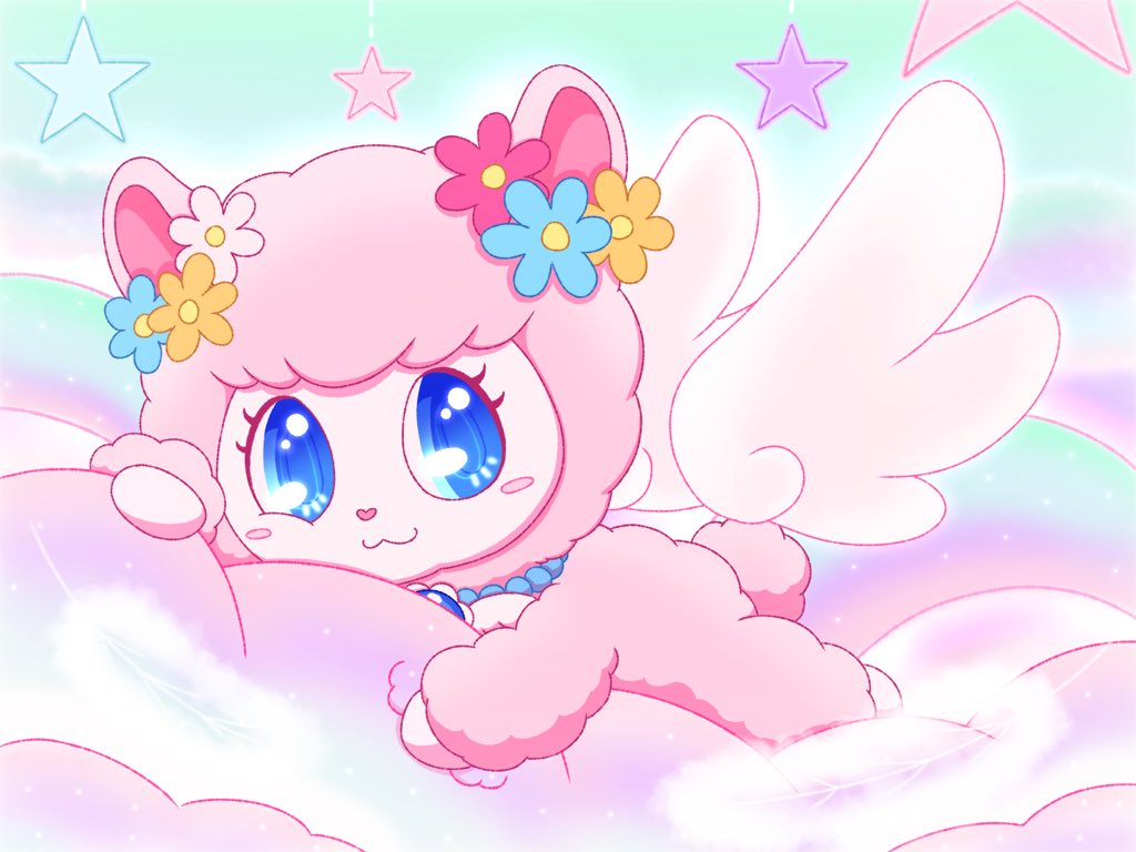 When you look into the heaven,
the angel looks back at you✨
And this is the angel!!! 🥹💖☁️💖✨
Happy Birthday Angela!!! >///<
#Jewelpet #ジュエルペット #エンジェラ