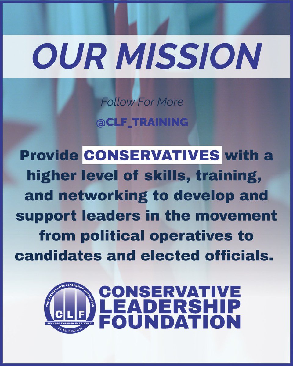 CLF_Training's tweet photo. Our mission. 

Follow @CLF_Training for more. https://t.co/DI2X7EnECG