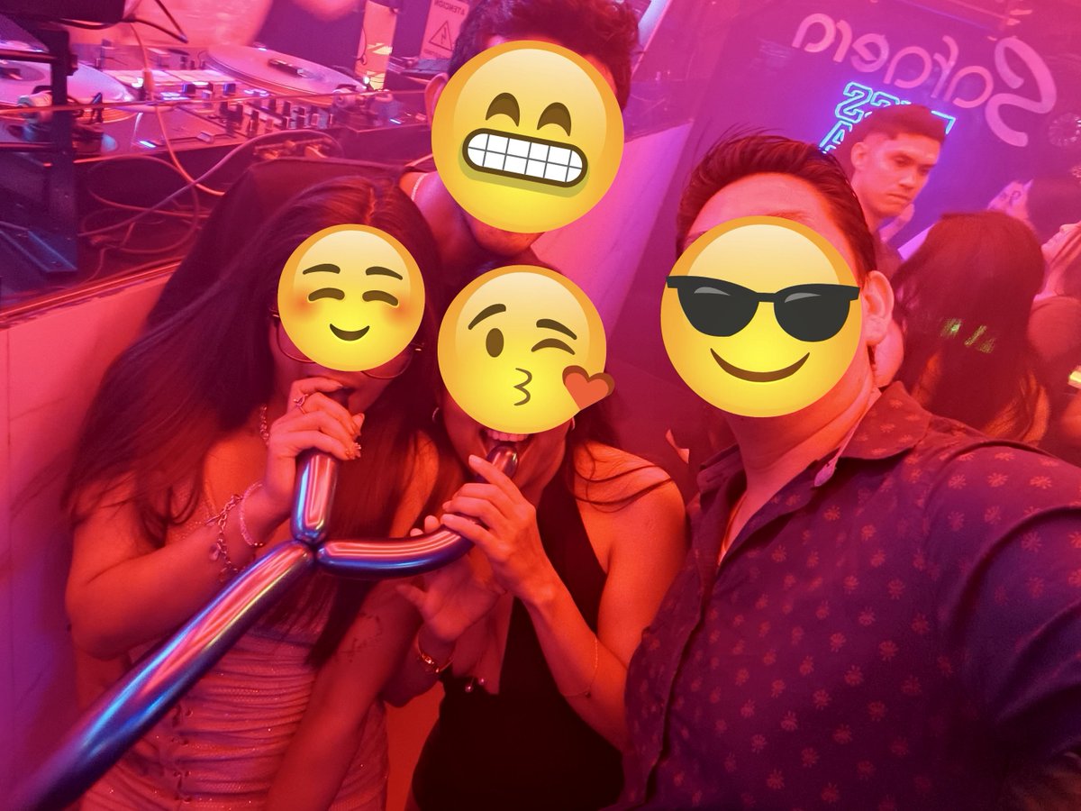 Farrita con lindos amigos 💃🕺🍹😈