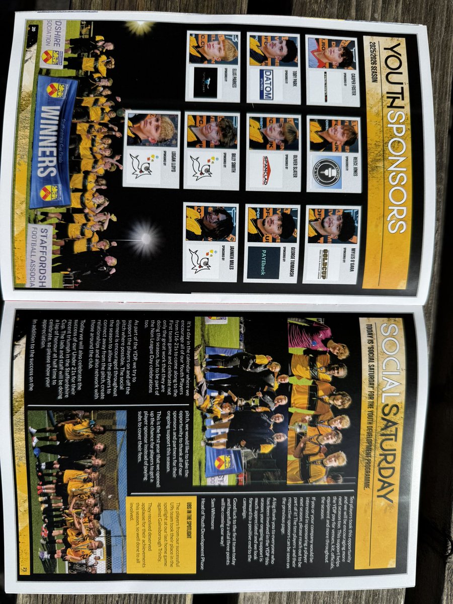 Rushall Olympic YDP tweet media