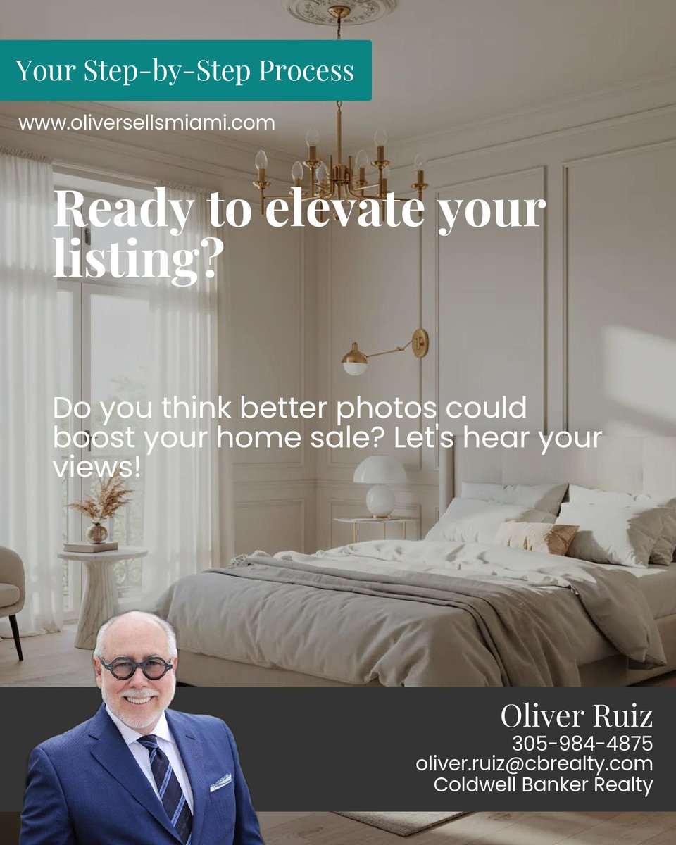 Want to sell that luxury condo in Brickell? 📸 Make every image count! In Miami's high-end market, top-notch photos aren't just a bonus, they're key. Capture the essence, tell the story, and watch interest soar. Ready to elevate your listing? Let's chat!