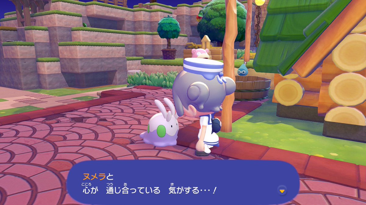 006_A_m's tweet photo. ぽこあストーリークリアしたので、リーフィアに会いに行こうと思います🌿 

ぬめちゃんと心が通じまいました♡😊 https://t.co/OvyUFPGOUt