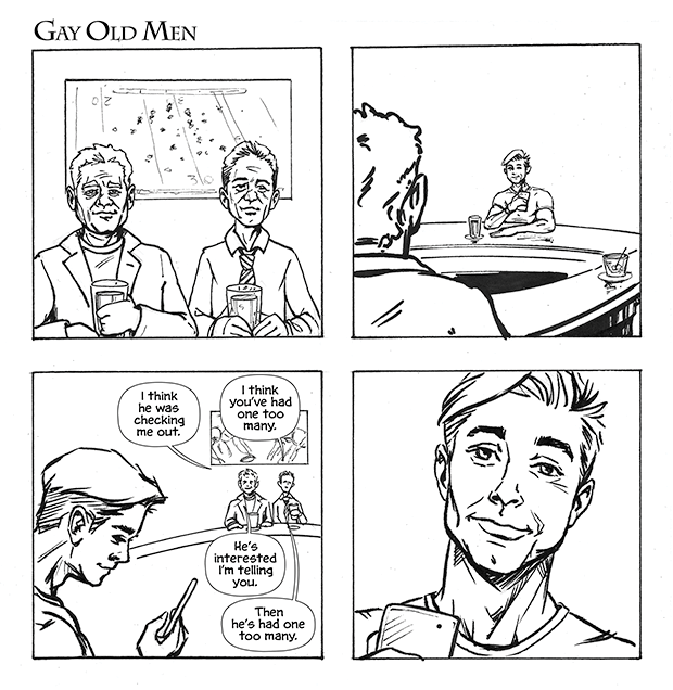 IgniteComics's tweet photo. Introducing George and John, a couple of Gay Old Men

Read more and follow the series on @globalcomix:
https://t.co/0fZIxbMOJF

#SundayFunnies #webcomics https://t.co/ndSODDS0gj