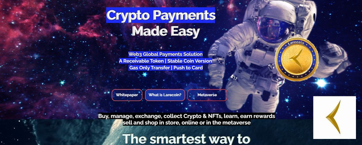 Larecoin tweet media