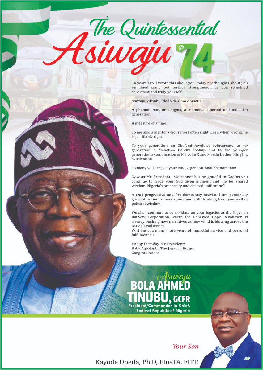 Dr Kayode Opeifa (DKO) tweet media