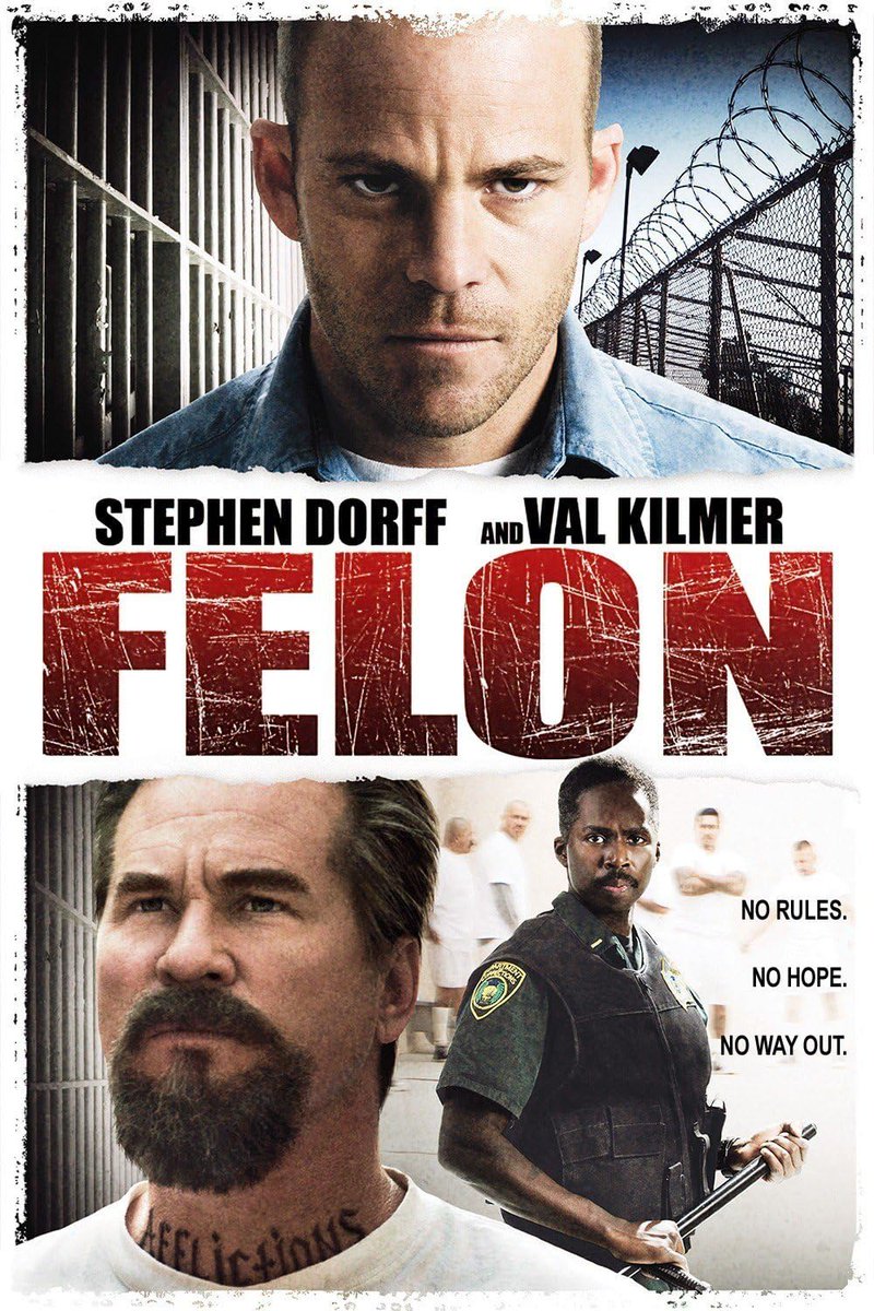 نسيت واحد من أفضل أفلامه
فيلم سجون محترم
