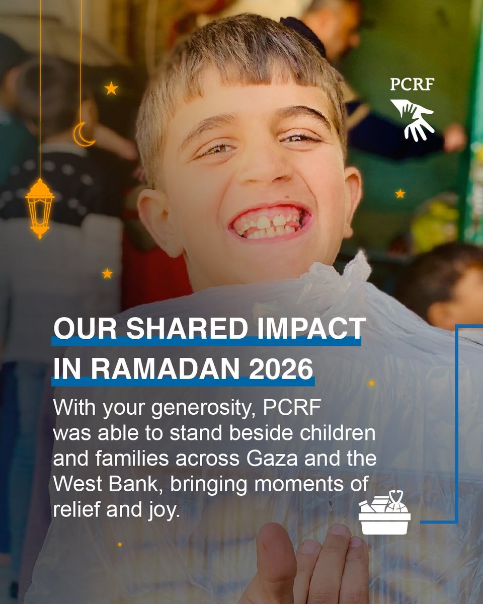 The PCRF (Palestine Children's Relief Fund) tweet media
