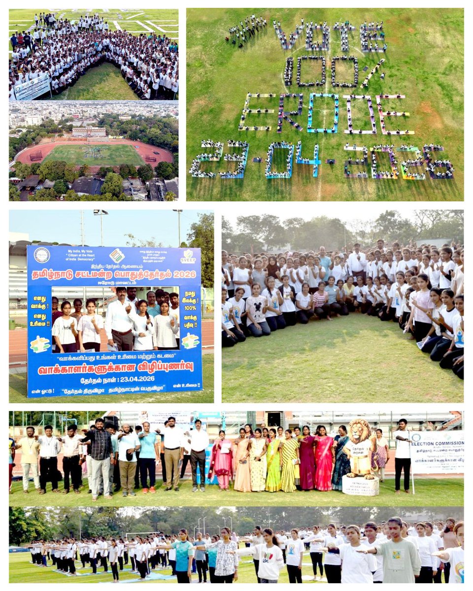 Chief Electoral Officer Tamil Nadu tweet media