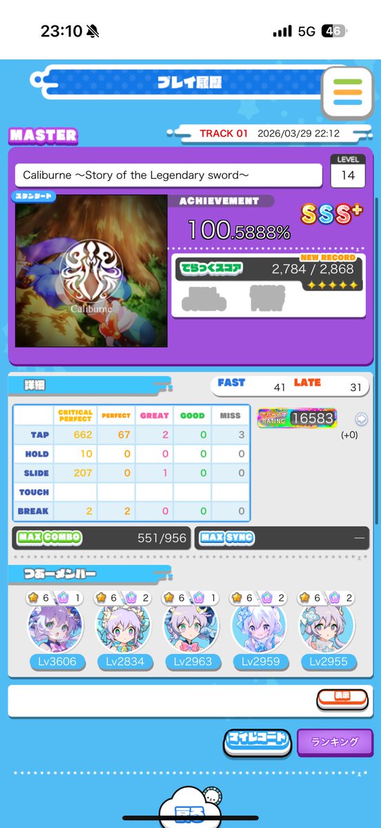 なんか恐ろしく下手な☆5