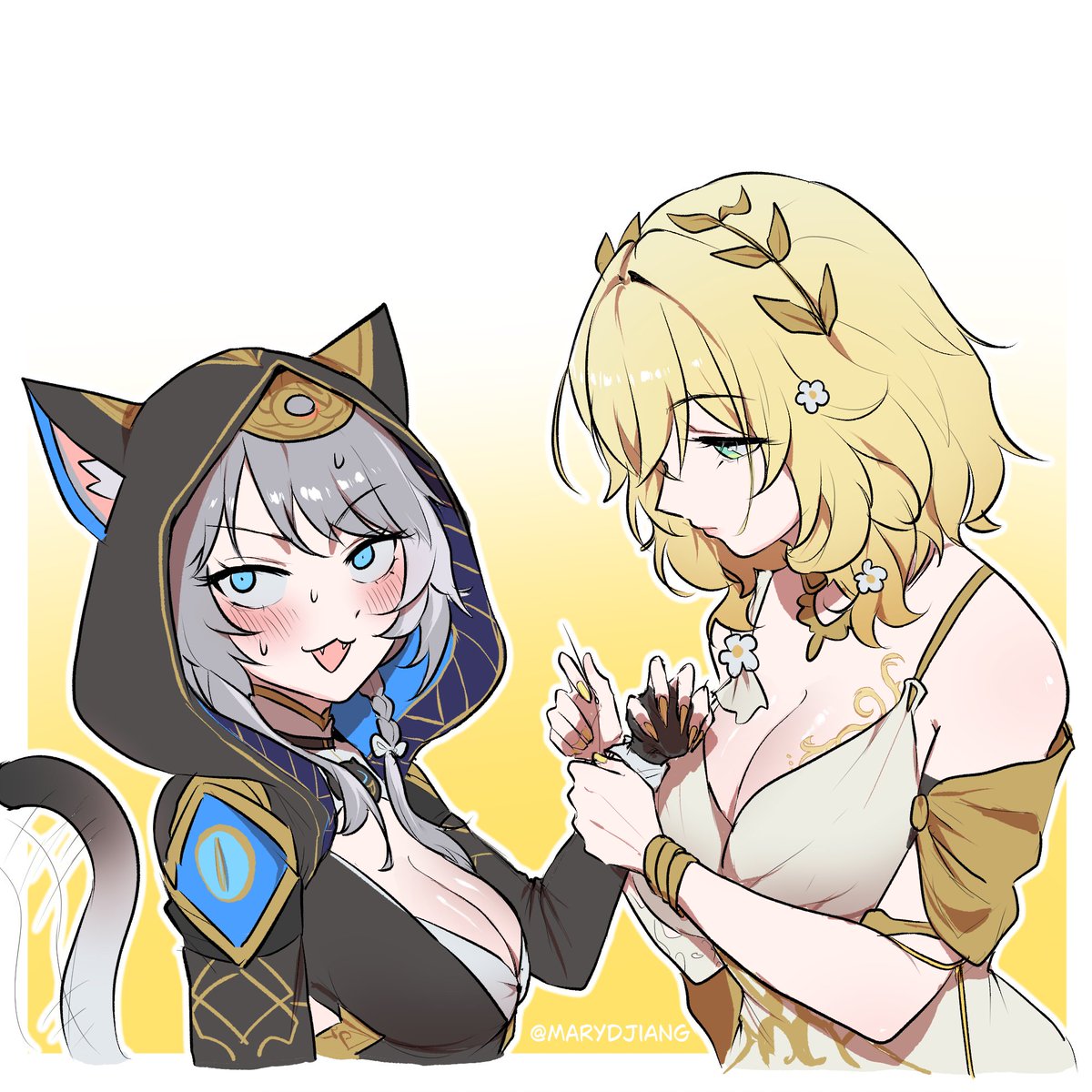 Honkai StarRails lesbian ships of mine.