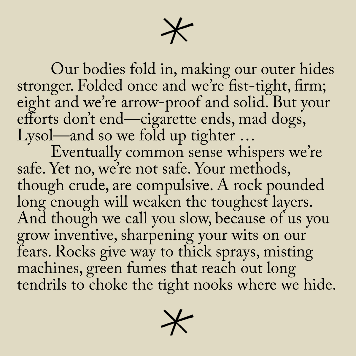 smallestwords's tweet photo. My chapbook OUR PLACE IS IN BETWEEN is now available from Bottlecap  Press. The pieces explore marginal life and have magical or fantastical  elements. They're sad but I hope you enjoy them. #chapbook #fiction #bottlecappress

https://t.co/N18nn5KtAp https://t.co/bGWlzRAdEa