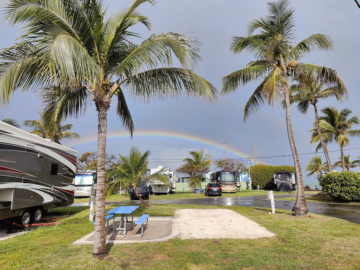 Rainbow on Grassy Key, Florida <a href="/weatherchannel/">The Weather Channel</a>