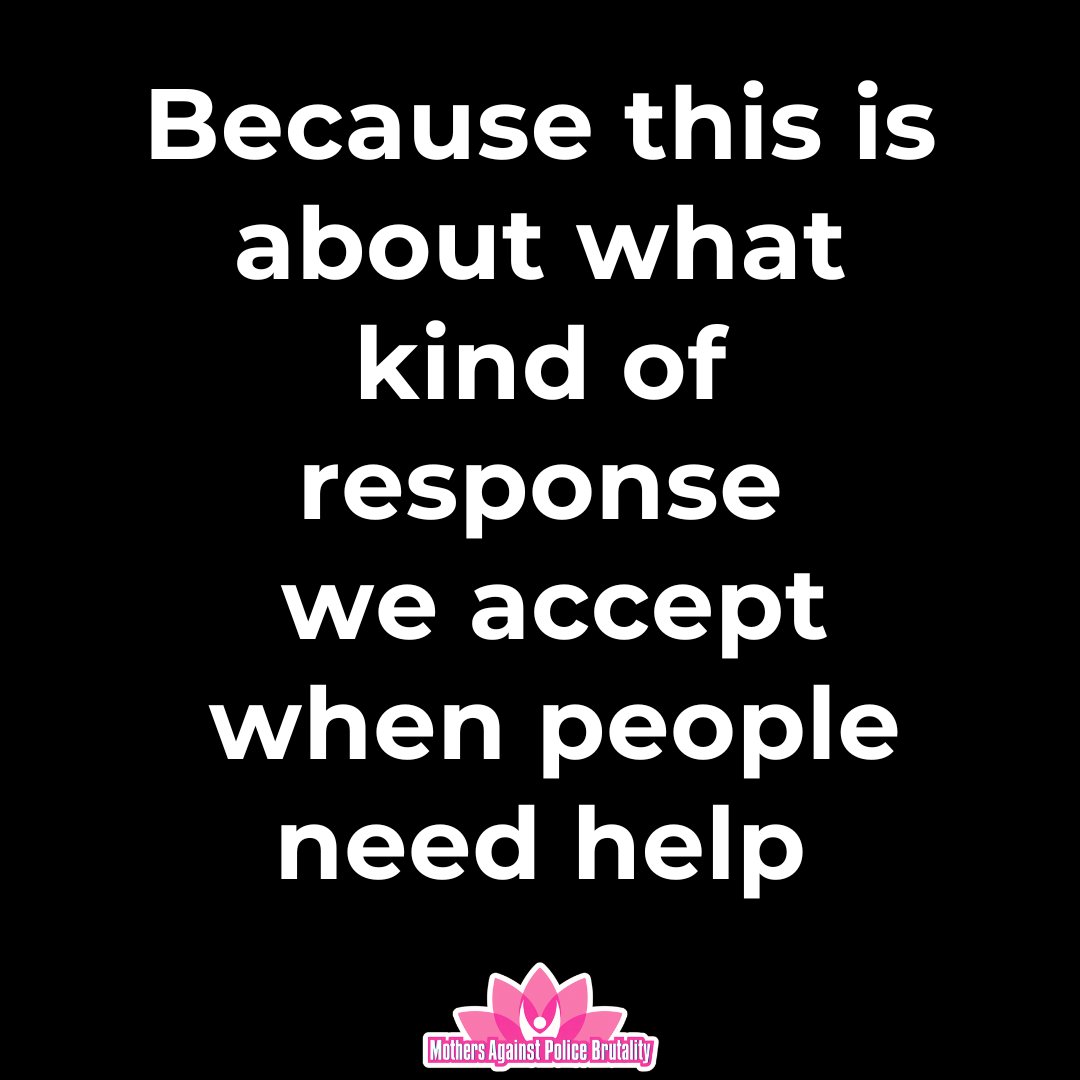 Mothers Against Police Brutality tweet media