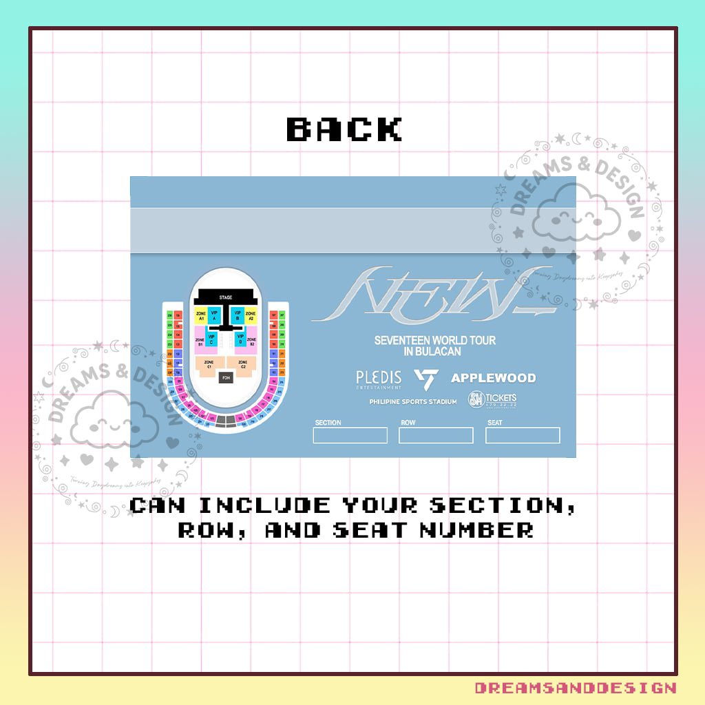 dndofficialtwt's tweet photo. SEVENTEEN NEW_ in Bulacan Souvenir Card 
With Custom Seat Number
(dm for details) 

Check out here: https://t.co/ib2wQ722rO https://t.co/SjGuwNjCmn