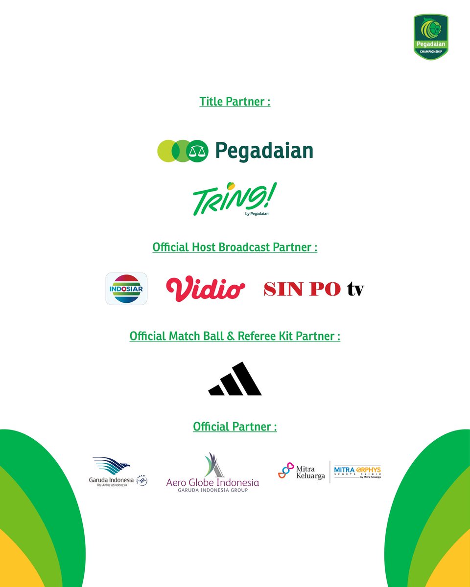 Pegadaian Championship tweet media