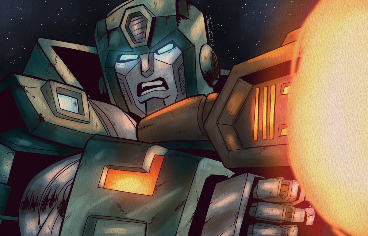 I lately rewatched some episodes and the movie of transformers G1 and just had to draw kup 

#transformersg1