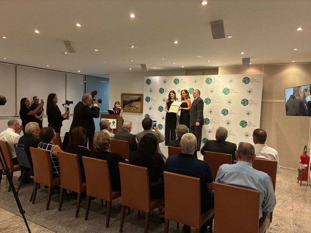 CCBL Câmara Brasil-Líbano tweet media
