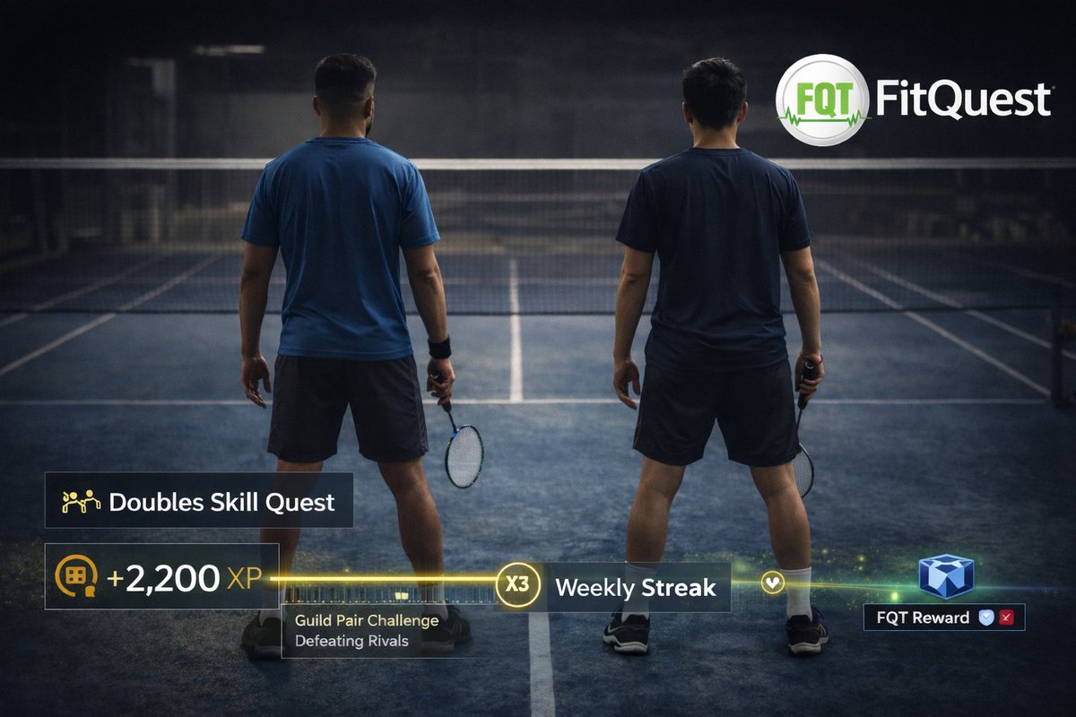 FitQuestLife's tweet image. Bored with your routine? FitQuest turns exercise into a game!
Track progress, conquer quests, and challenge friends.
Epic fitness journeys start here—are you in?
#FitnessJourney #FitQuest