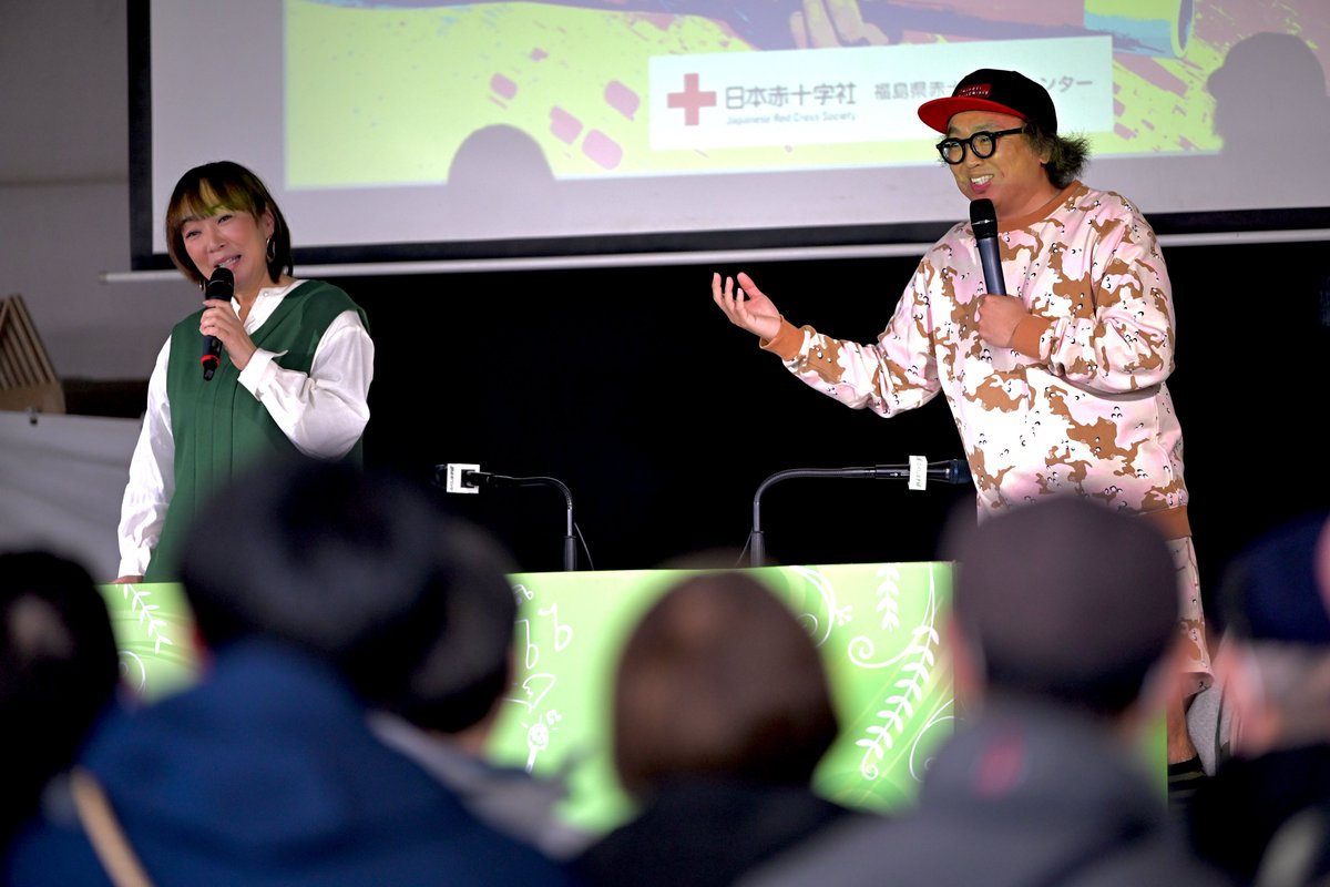 donpararin's tweet photo. ふくしまFM血液感謝デー
2026.03.28
@福島県赤十字血液センター

天気にも恵まれて平和な現場でした☺️

#金プレス
#鈴木美伸
#藤原カズヒロ https://t.co/ZdZfWv9Pyh