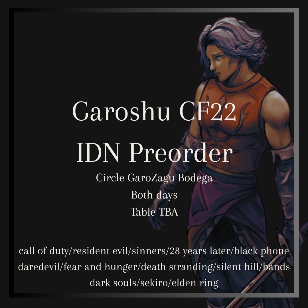 Garoshu | CF22 tweet media
