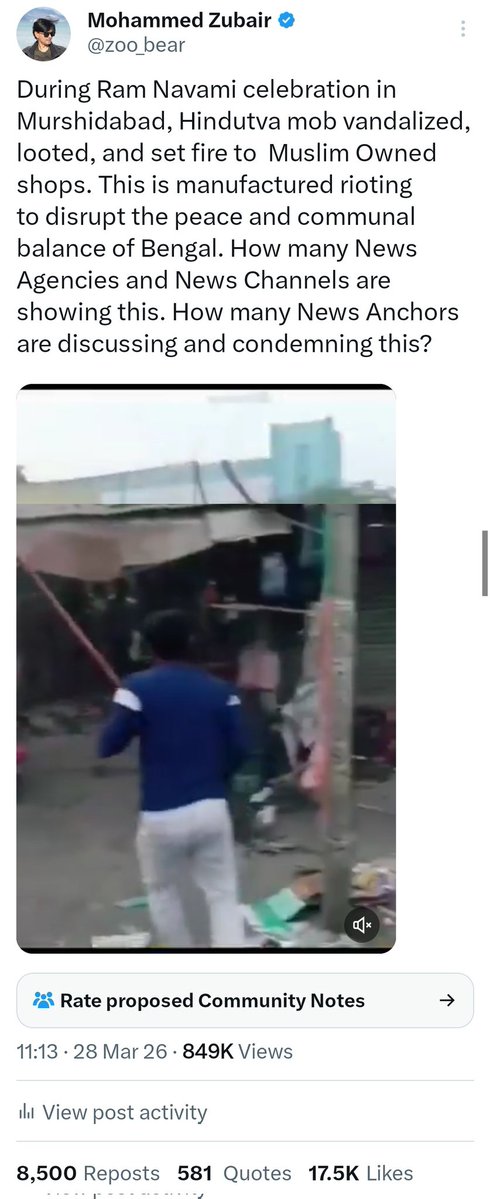 Mohammed Zubair tweet media