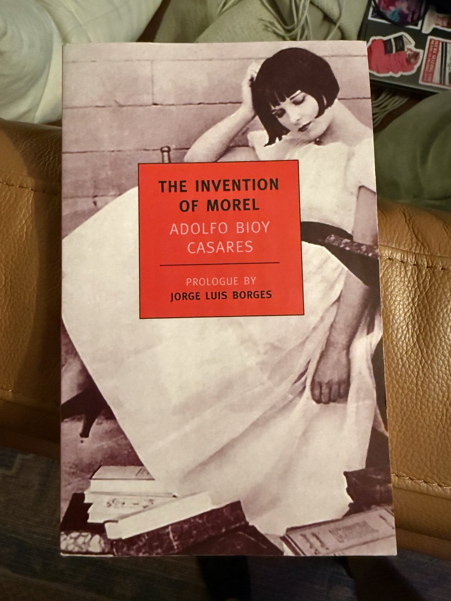 Finished this book on the plane ride home. The Invention of Morel is a mini-masterpiece.