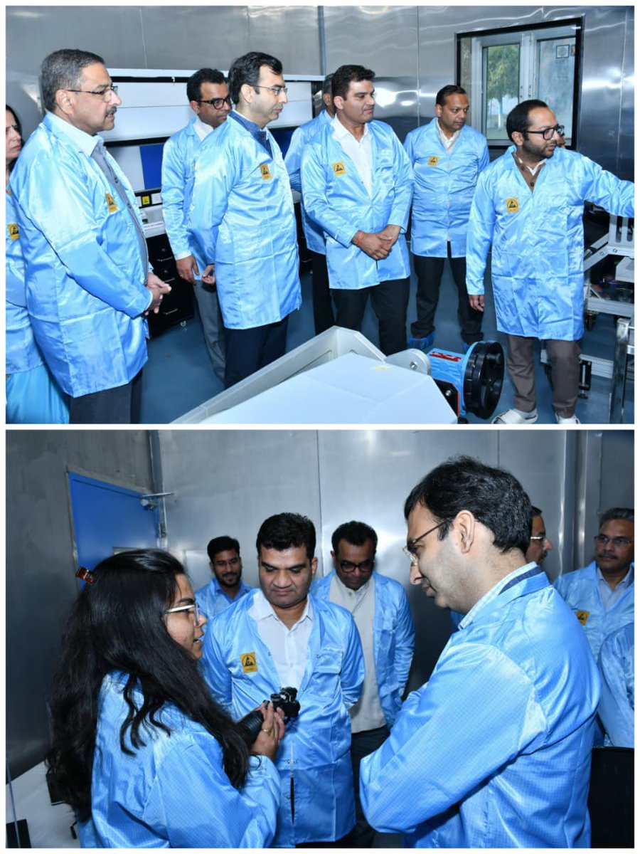 iol_pro's tweet photo. Shri Amit Satija, Joint Secretary (DIP), Ministry of Defence, visited India Optel Limited on 28th March 2026 and held detailed discussions on opportunities and challenges for IOL in the evolving defence manufacturing landscape.
He visited IOL’s units at Dehradun, took keen interest in its indigenisation and R&D initiatives, and appreciated the organisation’s efforts towards strengthening #AatmanirbharBharat in Defence.

#IndiaOptelLimited #DefenceManufacturing 

@DefProdnIndia