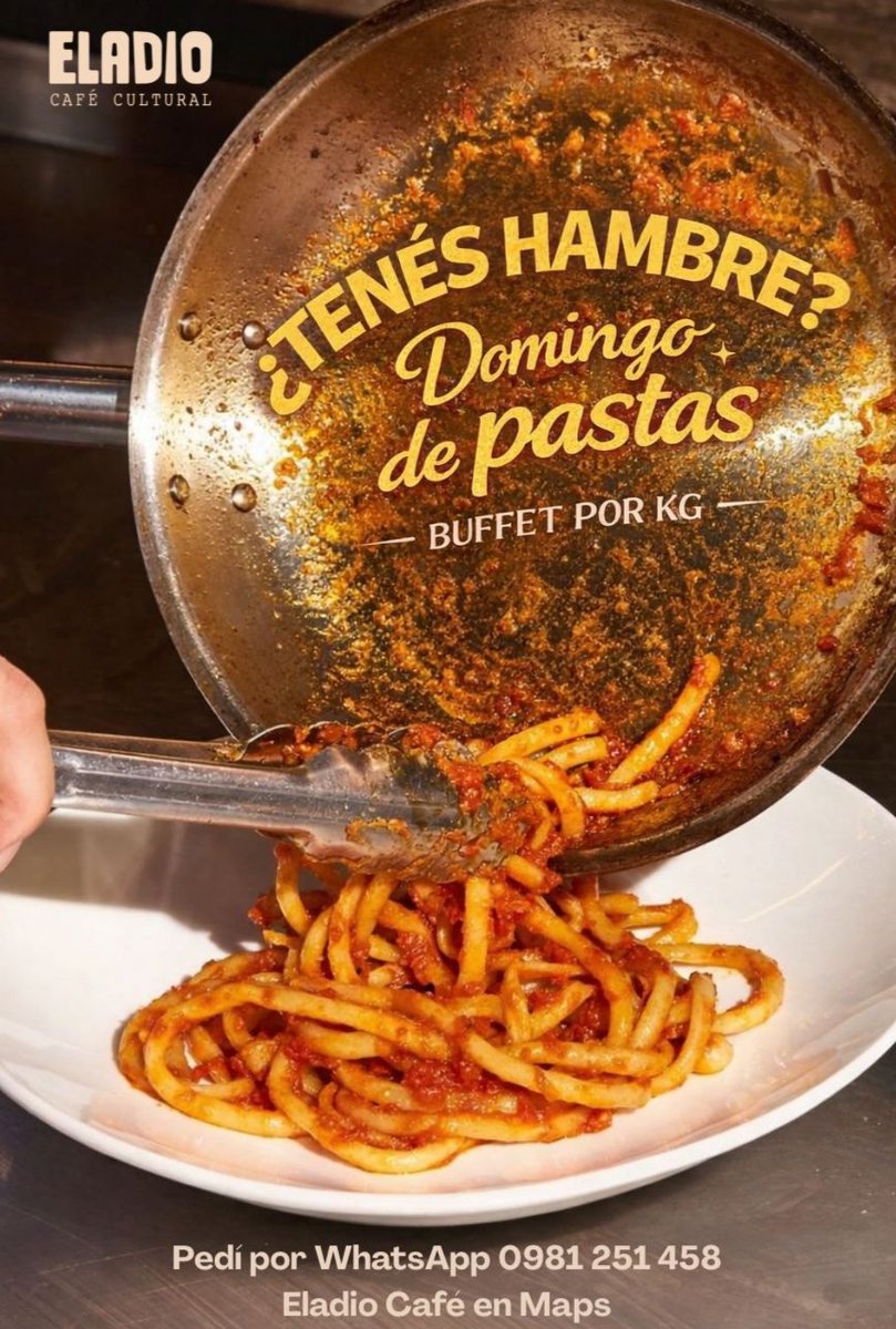 hectordalegre's tweet photo. Pastaaaaaa
#Eladio https://t.co/hC0UBO5snG