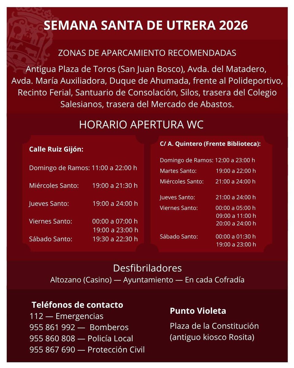 EN UTRERA, MI CIUDAD tweet media