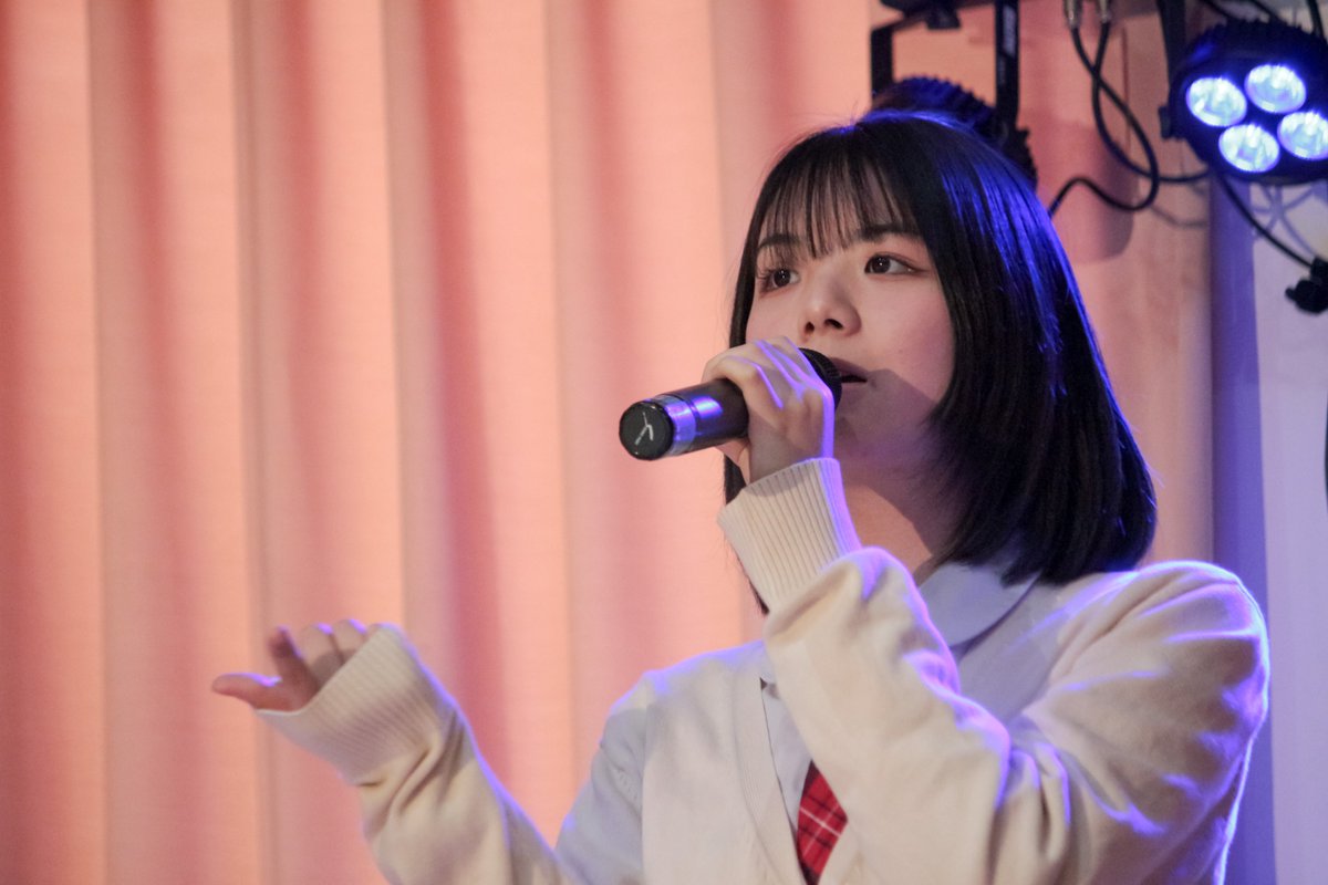 Bee02r's tweet photo. 2026/3/28 岡山サウスヴィレッジ   
Enjoying　Music　Vol.36

歌はソロ活を初めた頃はスカスカな声だったけどしっかり声が出るようになったね😄

＃Msora　＃JKダンサー　＃岡山アイドル https://t.co/fhZR7Tlod9