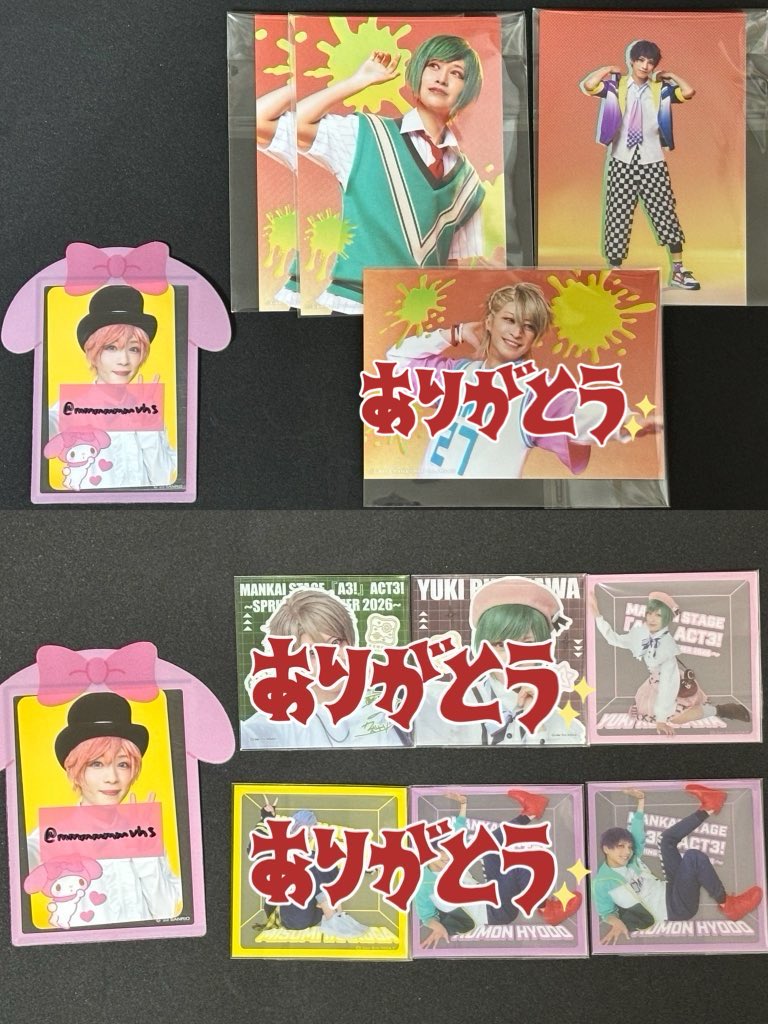 mmmmmmvhs's tweet photo. 【譲渡/交換】
エーステ A3!SPRING&amp;SUMMER 2026
ランダムブロマイド、アクスタ、スクエアカード

譲:天馬 幸 九門 (①②画像参照)
求:椋 (③画像参照)
単体、まとめての交換可能です。

4/18マチネ後
郵送、横浜近辺での交換となります。
引用元へお気軽にお声がけいただけますと幸いです🙇🏻‍♀️ https://t.co/iRWVepVyyp