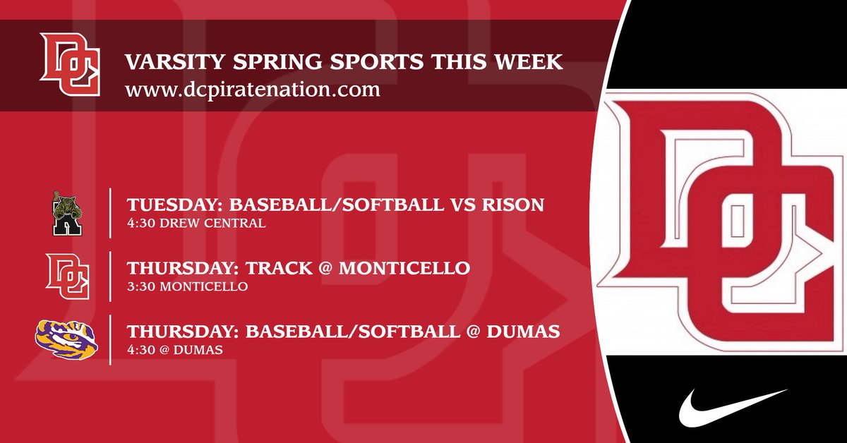 DREW CENTRAL ATHLETICS tweet media