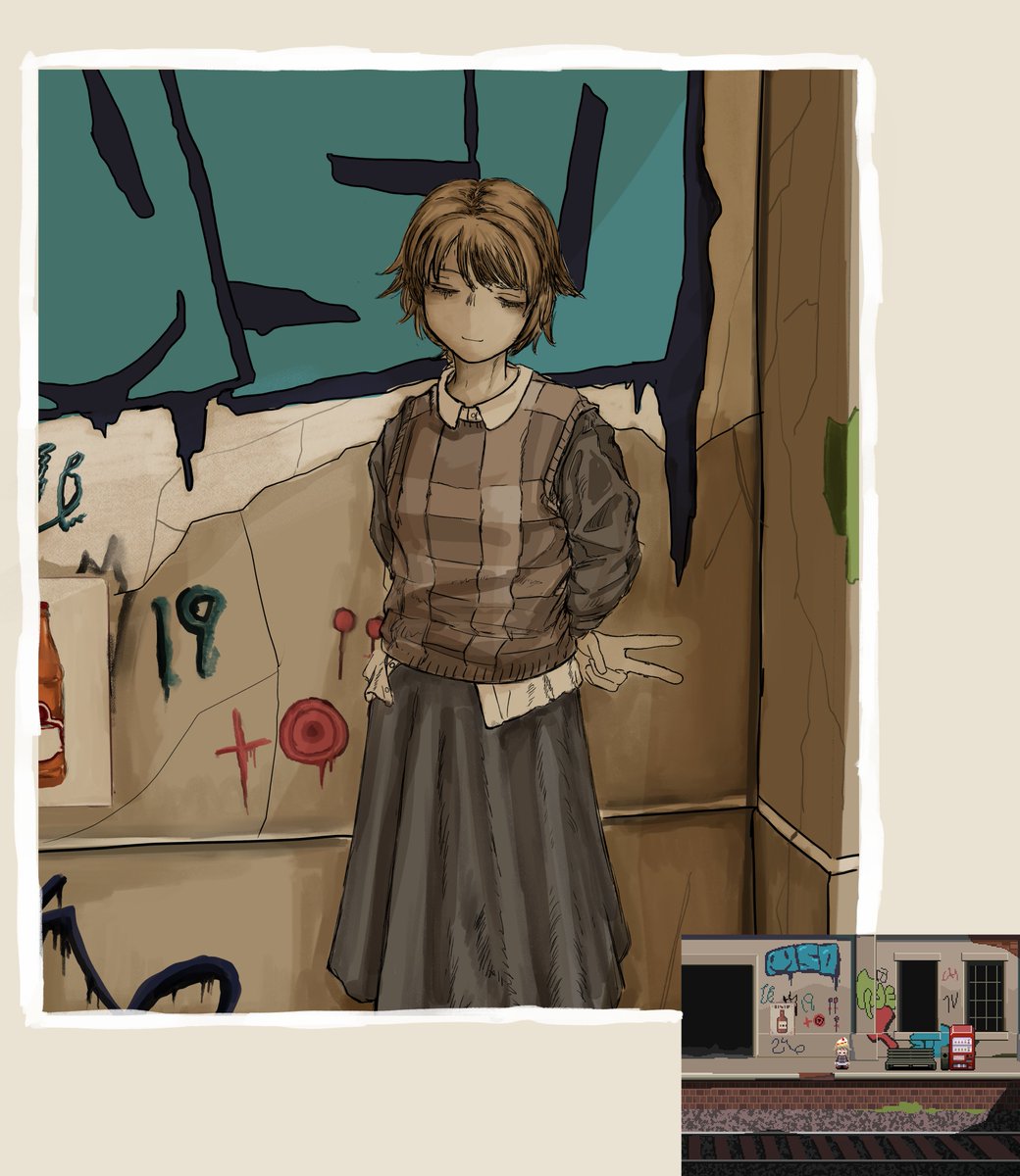 岸辺二階堂 tweet media