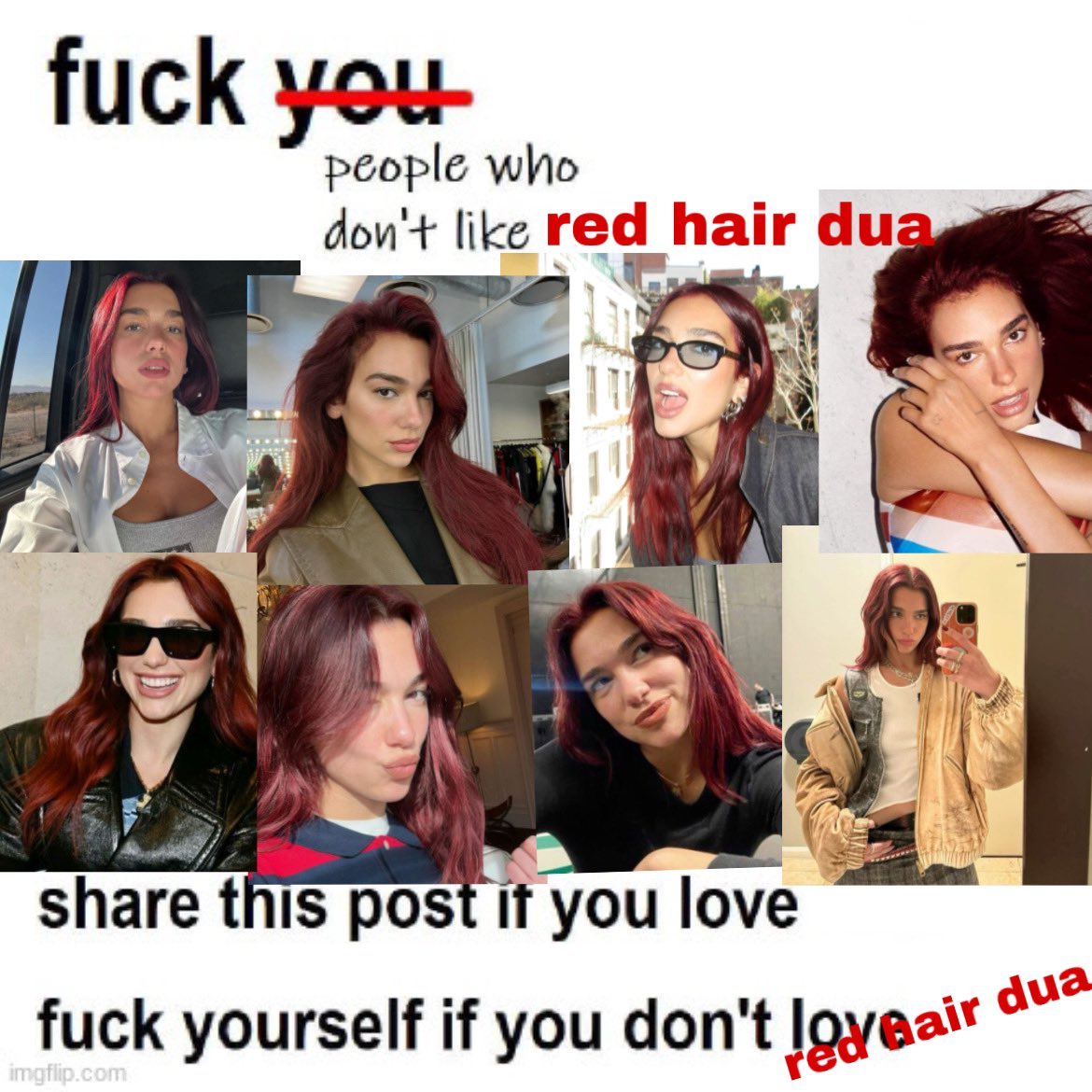Iipafever's tweet photo. i miss red hair dua so much https://t.co/5luHyuXcvD