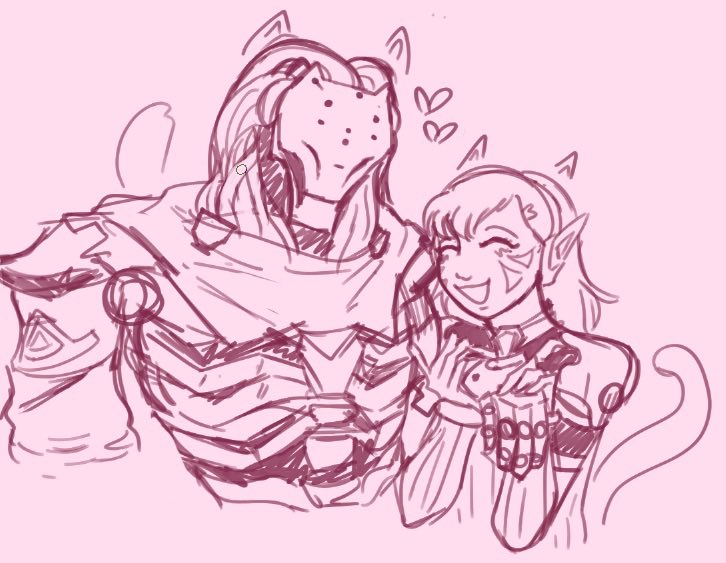 cvenseal's tweet image. was very big into #dvattra some years ago so ill give you a bunch of old doodles