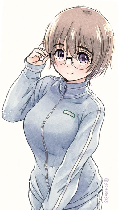 #眼鏡っ娘を見るとストレスが減るらしい 