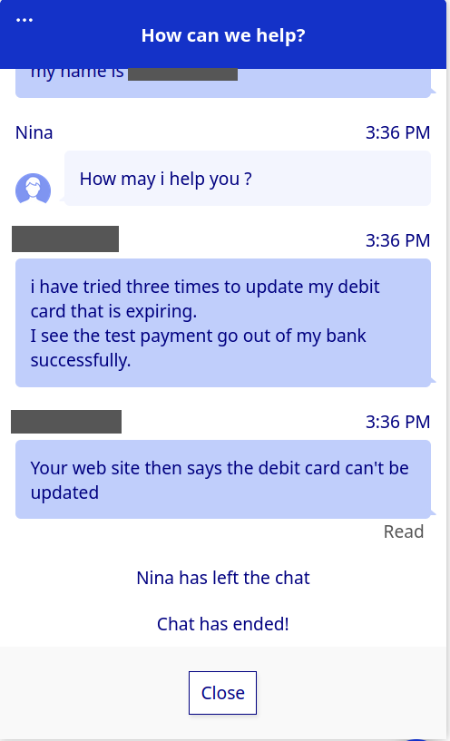 Amazing customer service from Allwyn: