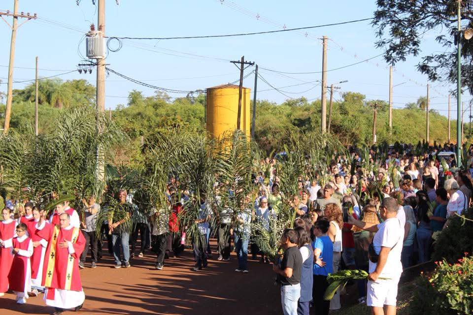 COMIENZO DE LA SEMANA SANTA en APÓSTOLES MISIONES, lugar donde se vive las tradiciones y la espiritualidad